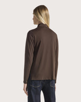 Blended silk open shirt -  | Seventy Venezia