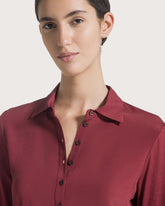 Blended silk polo shirt -  | Seventy Venezia