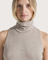 Lupetto smanicato in lurex -  | Seventy Venezia