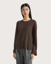 Maglia in jersey e seta -  | Seventy Venezia