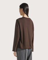 Maglia in jersey e seta -  | Seventy Venezia