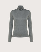 Dolcevita maniche lunghe in jersey unito bistretch -  | Seventy Venezia