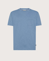 Crewneck T-shirt in slub jersey -  | Seventy Venezia