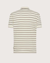 Striped piqué polo shirt -  | Seventy Venezia