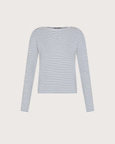 Maglia a righe in cotone viscosa -  | Seventy Venezia