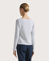 Maglia a righe in cotone viscosa -  | Seventy Venezia