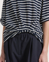 Maglia manica corta cotone rigato -  | Seventy Venezia