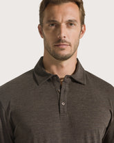 Wool blend jersey polo shirt -  | Seventy Venezia