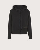 Felpa con cappuccio in viscosa stretch -  | Seventy Venezia