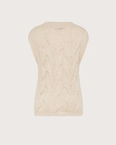 Gilet girocollo over a trecce -  | Seventy Venezia