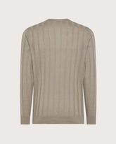 Ribbed crewneck sweater -  | Seventy Venezia