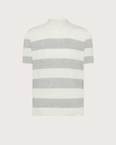 Striped tricot polo shirt -  | Seventy Venezia