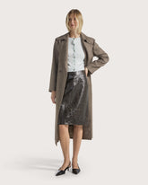 Mandarin shirt in cashmere wool -  | Seventy Venezia