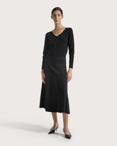 Maglia scollo a V con strass -  | Seventy Venezia