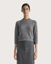 Wool and baby alpaca crewneck -  | Seventy Venezia
