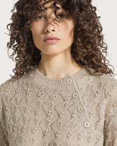 Lace stitch bateau neckline -  | Seventy Venezia