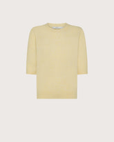 Alpaca wool short-sleeved crewneck -  | Seventy Venezia