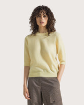 Alpaca wool short-sleeved crewneck -  | Seventy Venezia