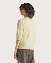 Alpaca wool short-sleeved crewneck -  | Seventy Venezia