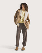 Alpaca wool short-sleeved crewneck -  | Seventy Venezia