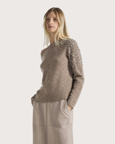 Wool and baby alpaca bateau neckline -  | Seventy Venezia