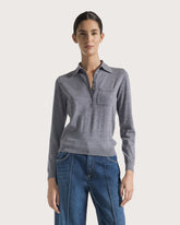 100% merino wool polo shirt -  | Seventy Venezia