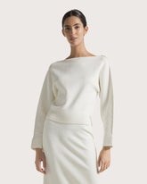 Stretch wool bateau neckline -  | Seventy Venezia