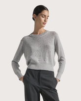 Full cardigan rib crew neck -  | Seventy Venezia