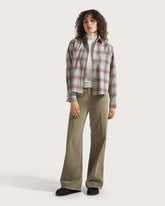 Alpaca-blend short-sleeved turtleneck -  | Seventy Venezia