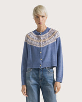 Jacquard cardigan -  | Seventy Venezia