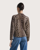 100% wool animal printed turtleneck -  | Seventy Venezia