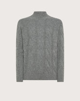 Blended wool braided turtleneck -  | Seventy Venezia