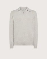 Twisted blended wool polo shirt -  | Seventy Venezia