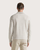 Twisted blended wool polo shirt -  | Seventy Venezia