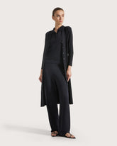 Polo smanicata in viscosa punto tessuto -  | Seventy Venezia