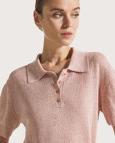 Maglia polo in lino cotone -  | Seventy Venezia