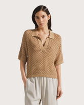 Polo mezza manica in fettuccia. -  | Seventy Venezia