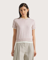 Maglia mezza manica in viscosa. -  | Seventy Venezia