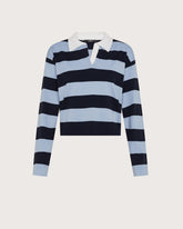 Polo in viscosa riga rugby -  | Seventy Venezia