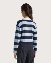 Polo in viscosa riga rugby -  | Seventy Venezia