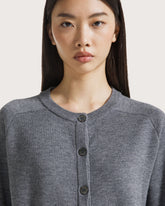 Cardigan girocollo con taschine -  | Seventy Venezia