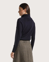Merino wool turtleneck top        -  | Seventy Venezia