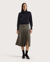 Merino wool turtleneck top        -  | Seventy Venezia
