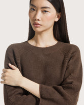 Crewneck sweater in English rib       -  | Seventy Venezia