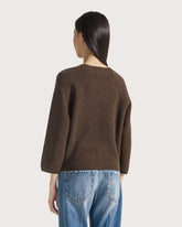 Crewneck sweater in English rib       -  | Seventy Venezia