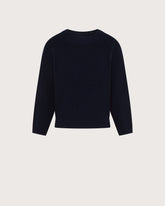 Crewneck sweater in English rib       -  | Seventy Venezia