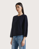Crewneck sweater in English rib       -  | Seventy Venezia
