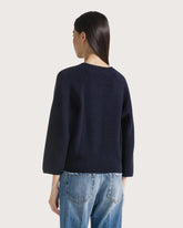 Crewneck sweater in English rib       -  | Seventy Venezia