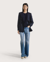 Crewneck sweater in English rib       -  | Seventy Venezia