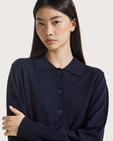 Wool and cashmere polo shirt       -  | Seventy Venezia